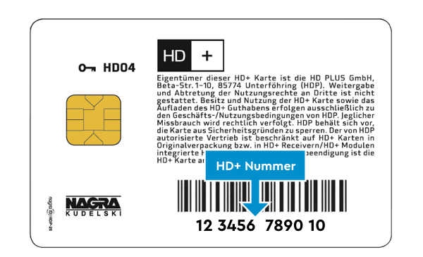 HD+ Karte